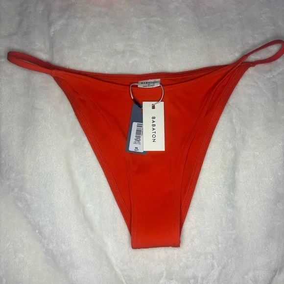 NWT! Babaton Orange Bikini Set Size M - Picture 4 of 13